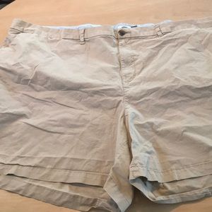 Old Navy plus 30 shorts. Khakis